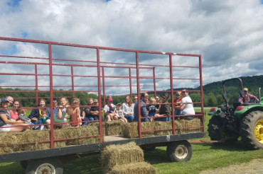 Hay Wagon Tours and Family Fun at Chandler Pond Farm | Open Farm Week 2024