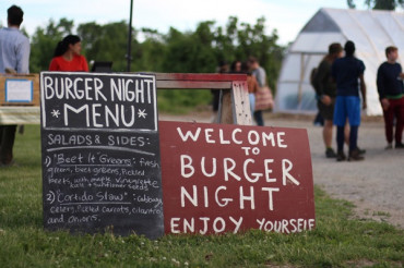Burger Night | Bread and Butter Farm